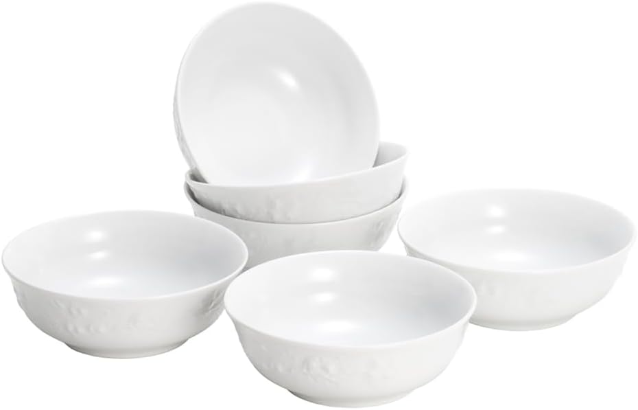 Conjunto 6 Bowls Porcelana LIMOGES VENDANGE 14x5cm - Wolff