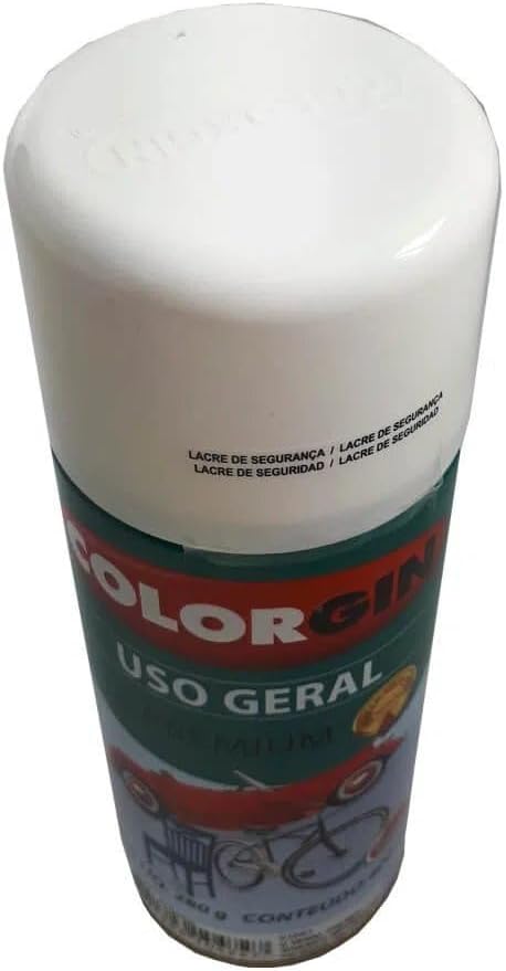 Spray 350 ml Branco Brilhante - Colorgin