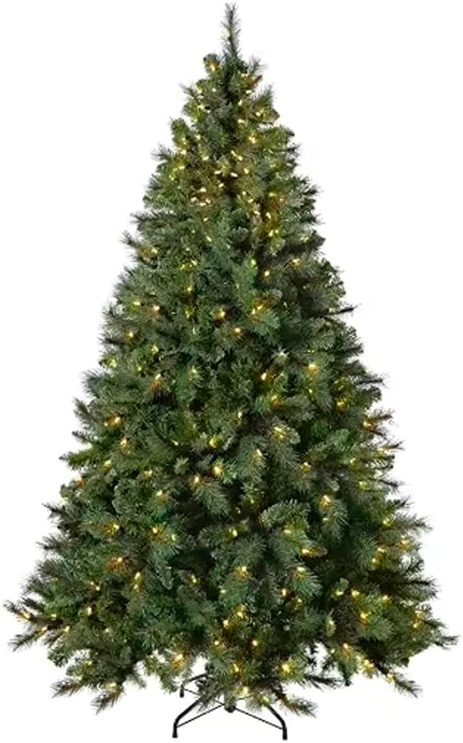 Árvore De Natal Luxo Pinheiro Verde Grande 900 Galhos 2,10m