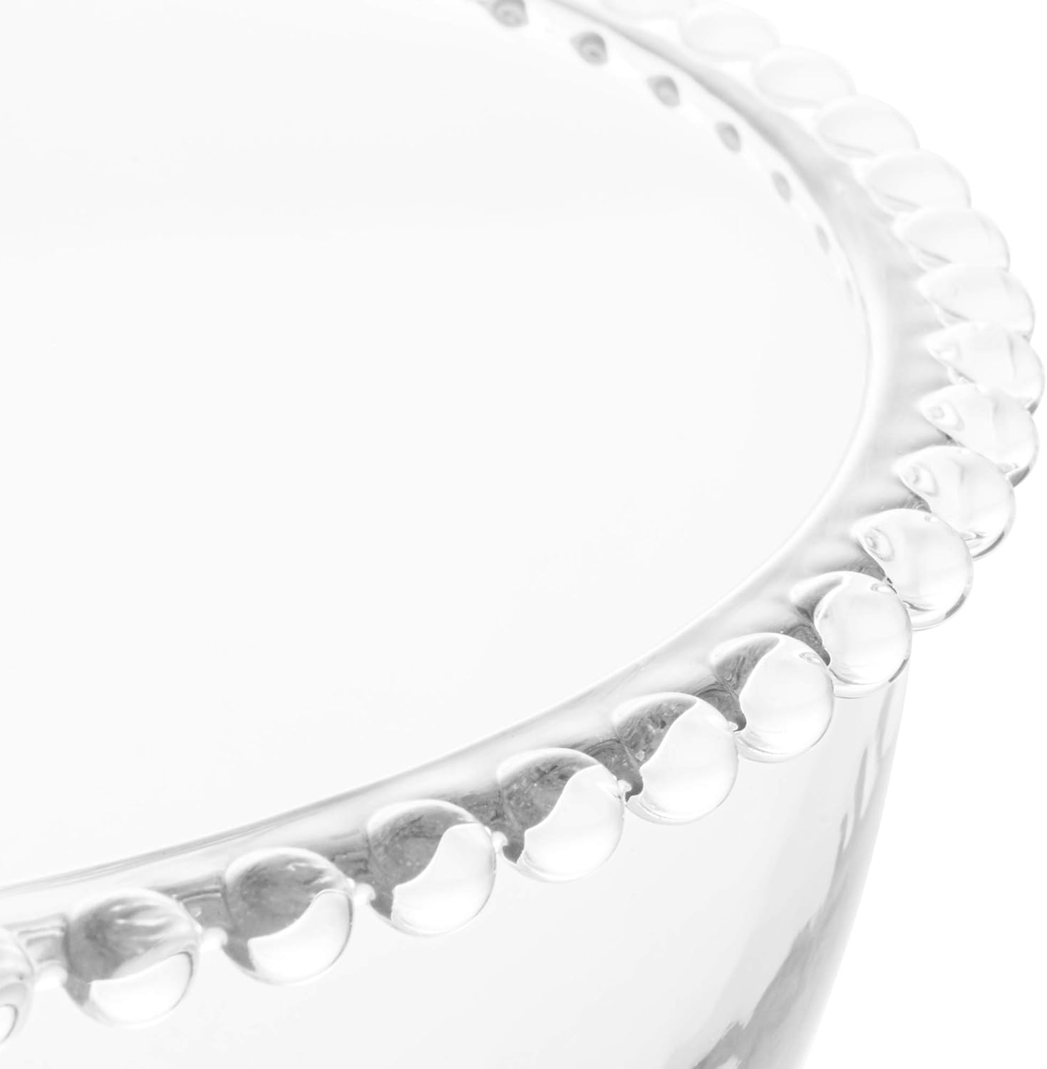 Saladeira de Cristal Pearl Transparente 21 x 12 cm - Wolff