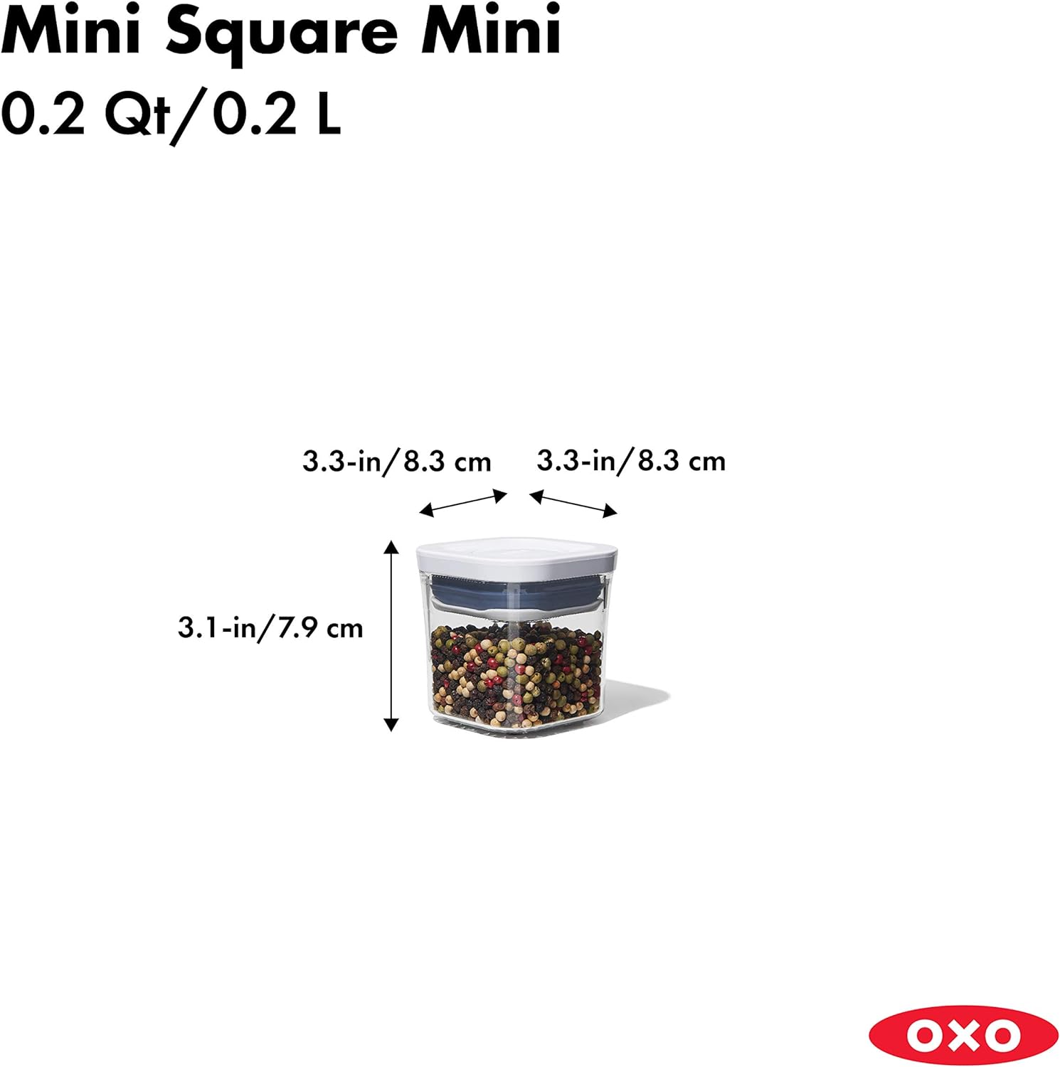 Conjunto de 4 peças Mini Pop Container - OXO