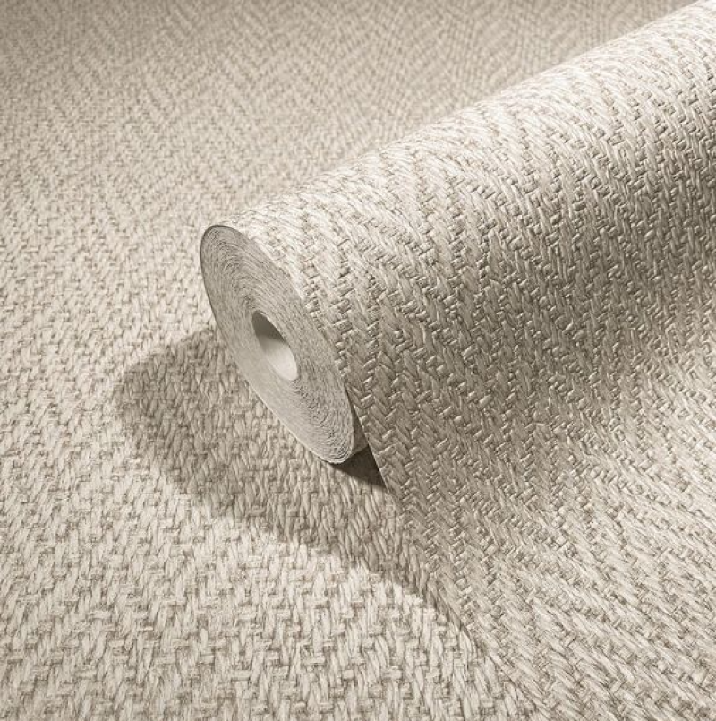 Papel de Parede Chevron Texturizado