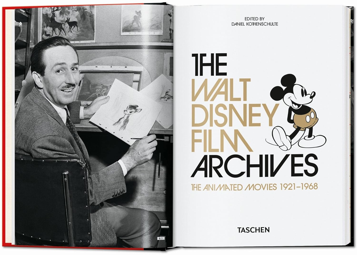 Livro The Walt Disney Film Archives: The Animated Movies 1921-1968: 40th Anniversary Edition