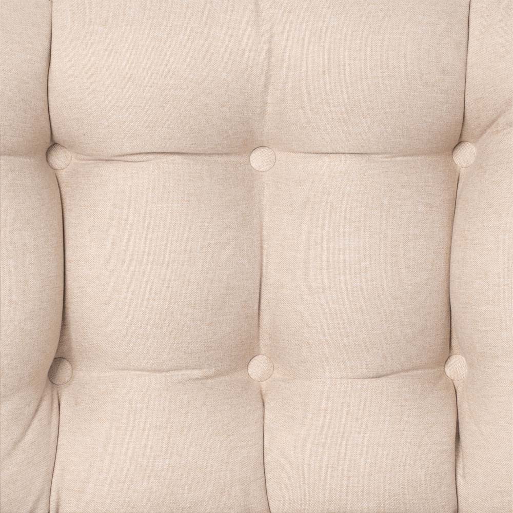 Poltrona com Puff Costela Trend - Bege